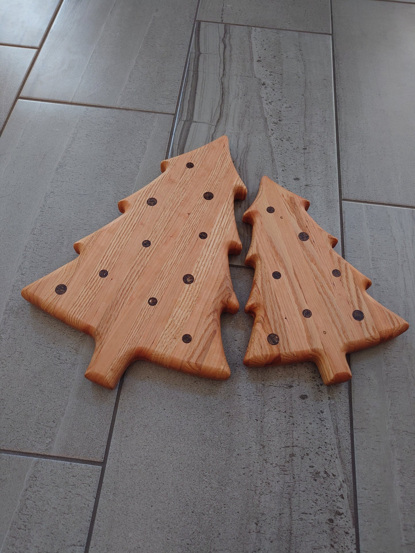 Christmas tree Cutting Board Set